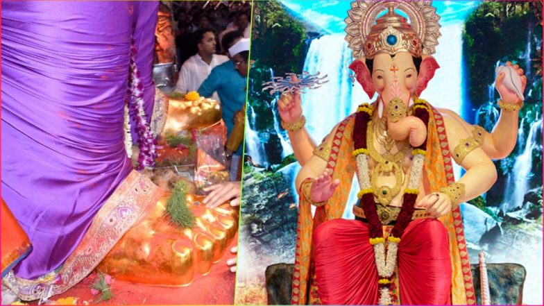 Lalbaugcha Raja Live Streaming From Mumbai on Anant Chaturdashi 2018: Last Chance for Mukh Darshan & Charan Sparsh Along With Live Telecast of Ganpati Pandal Aarti
