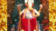 Lalbaugcha Raja 2018 LIVE Mukh Darshan From Mumbai Day 4: Watch Live Telecast & Streaming of Lalbaugcha Raja Ganpati Pandal Aarti