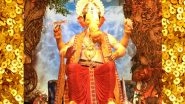 Lalbaugcha Raja 2018 LIVE Mukh Darshan From Mumbai Day 9: Watch Live Telecast & Streaming of Lalbaugcha Raja Ganpati Pandal Aarti