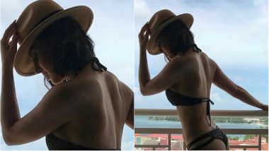 Lauren Gottlieb Looks Sizzling HOT in Black Bikini As She Chills in the Bahamas (View Pics)