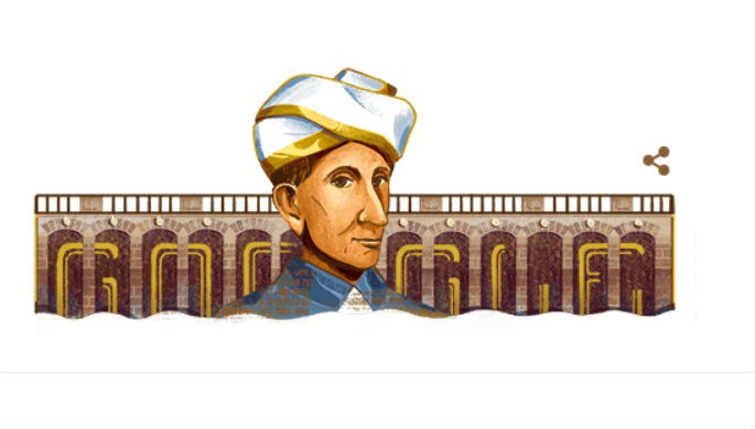 Sir Mokshagundam Visvesvaraya 158th Birthday: Google Honours Scholar on Engineers' Day in India With a Doodle