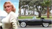Marilyn Monroe&rsquo;s 1956 Ford Thunderbird Wedding Car to Be Auctioned & Could Fetch Upto Rs. 3.6 Crores