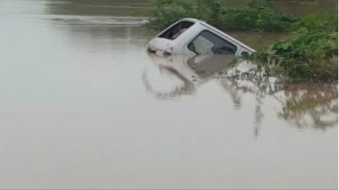 Madhya Pradesh: 4 Dead After Maruti Omni Fells Into Overflowing River in Bhind