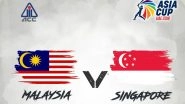 Is Malaysia vs Singapore, Asia Cup 2018 Qualifier Match Live Cricket Score & Streaming Available Online? Get Time in IST, Team Details of 13th Exhibition ODI Match