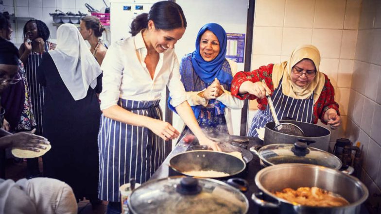 Meghan Markle Makes Secret Trips to Cook for Grenfell Tower Victims, Supports Them for a Charity Cookbook (See Pictures)