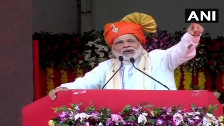 Narendra Modi Warn Pakistan Says, Indian Soldiers will Give Befitting Reply to Attempts of Ruining India's Peace