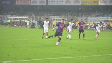 Barca Stars Win Hearts After Barcelona Legends Thrash Mohun Bagan Legends 6-0 in Kolkata