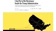 Trump Unleashes Witch Hunt in White House after Anonymous Op-ed in New York Times, Calls It &lsquo;Gutless&rsquo;
