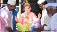Ganesh Chaturthi 2018: Bappa Arrives at Nana Patekar, Govinda and Rishi Kapoor&rsquo;s Home &ndash; View Pics