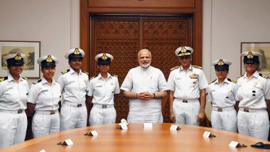 INSV Tarini’s Six Member All-Women Crew Honoured With Tenzing Norgay Awards