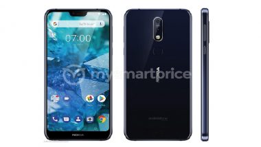 Nokia 7.1 Plus Smartphone Images Leaked Ahead of the October 4 Global Launch Event