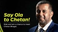 Ola Says You Win a Chance to Ride With Chetan Bhagat, Twitterati Say They Will Take Uber Instead