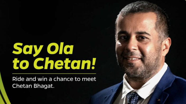 Ola Says You Win a Chance to Ride With Chetan Bhagat, Twitterati Say They Will Take Uber Instead