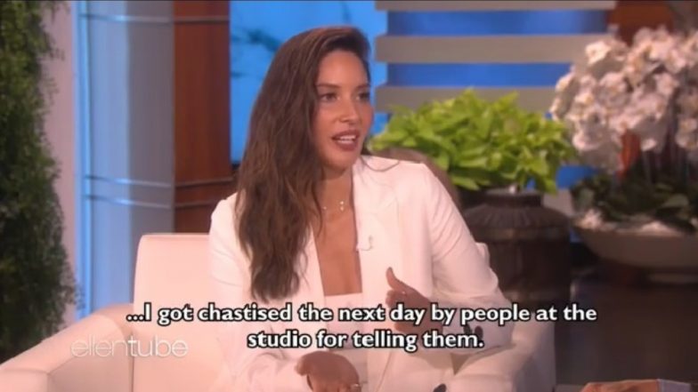 The Predator Actress Olivia Munn 'Chastised' For Outing A Convicted Sex Offender From The Movie