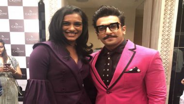 Ranveer Singh Has 'Fan Moment' on Meeting PV Sindhu