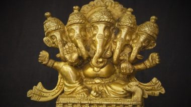 Ganeshotsav 2018: Benefits of Panchamukhi Ganesha Idol & What Each of The Five Heads of Ganpati Represents