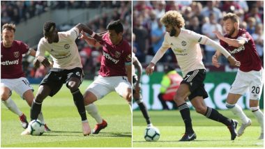 West Ham Beat Manchester United 3-1, EPL 2018-19 Match Report: Jose Mourinho's Side's Worst Start in Premier League History! (Watch Video Highlights)
