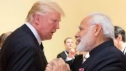 Donald Trump Talks to Narendra Modi Over Phone, Says &lsquo;He Is a Great Man and a Great Leader, India Lucky to Have Him As PM&rsquo;