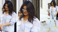 Priyanka Chopra Steps Out With Pet Diana for a Casual Stroll in NYC, but It&rsquo;s Her Pair of Yellow Heels That Grabs All Our Eyeballs