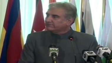 Pakistan Foreign Minister Shah Mehmood Qureshi Says 'Clouds of Dangers Hovering Over Pakistan', Summons Security Meeting
