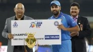 Asia Cup 2018: We Played Good Cricket Throughout the Tournament, Says Rohit Sharma