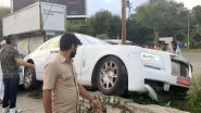 Rolls Royce Ghost Rams Into Footpath in Mumbai, Luxury Car Worth Rs 7 Crore Was on Its First Drive