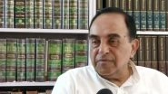 Rising Fuel Prices: Macroeconomic Cost of Petrol is Rs 40, Government Must Stop Setting High Prices, Says Subramanian Swamy