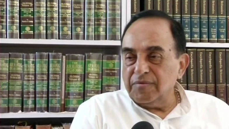 Rupee Fall Due to Black Money Leaving Country: Subramanian Swamy