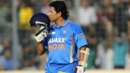 On This Day: Sachin Tendulkar Becomes First Batsman to Score 15,000 Runs in ODIs