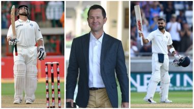 Sachin Tendulkar or Virat Kohli – Who's The Best? Here's What Former Australian Captain Ricky Ponting Has To Say (Watch Video)