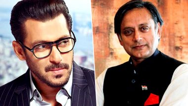 Congress Leader Shashi Tharoor Reveals He Was Asked to Star in a Salman Khan Film