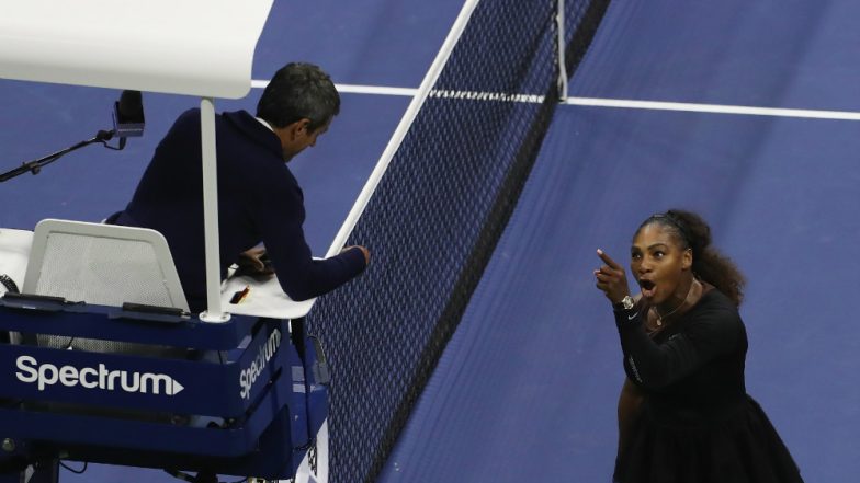 Serena Williams Fined $17,000 for Three Code Violations During 2018 US Open Final (Watch Video)