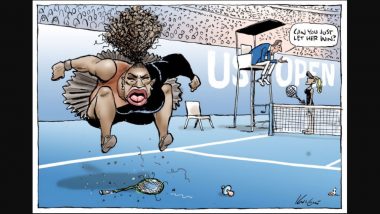 Serena Williams' Caricature by Australian Cartoonist Mark Knight Under  Severe Criticism: View Pic | LatestLY