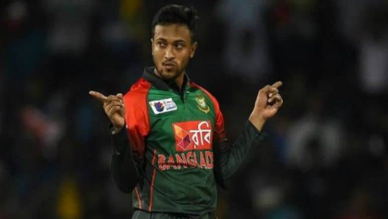 Watch - Shakib argues with umpire about non-wide call in a