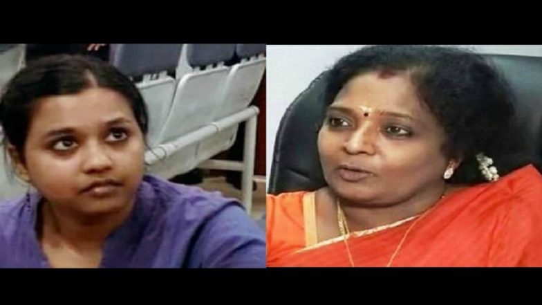 Louis Sophia, Arrested After Raising 'BJP Fascist' Slogan, Gets Bail; Tamilisai Soundararajan Says 'Her Character Questionable'