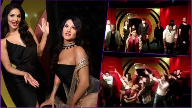 Sunny Leone Dances to Zingaat With Husband Daniel Weber to Celebrate Her Wax Statue at Madame Tussauds Delhi (Watch Video)