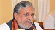 Bihar Deputy CM Sushil Kumar Modi Shown Black Flags by Upper Caste Activists