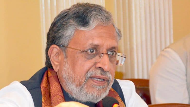 Bihar Deputy CM Sushil Kumar Modi Shown Black Flags by Upper Caste Activists Bihar Deputy CM Sushil Kumar Modi Shown Black Flags by Upper Caste Activists