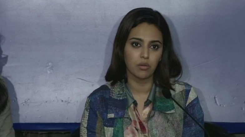 Swara Bhasker Contempt Case: Solicitor General Tushar Mehta Rejects Anuj Saxena's Application After AG KK Venugopal Declined Request to Initiate Proceedings Earlier (View Tweet)
