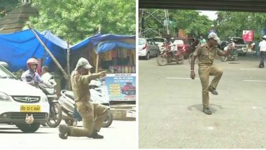 Dancing Traffic Policeman in Odisha: This Home Guard Controls Traffic in Style; Watch Video