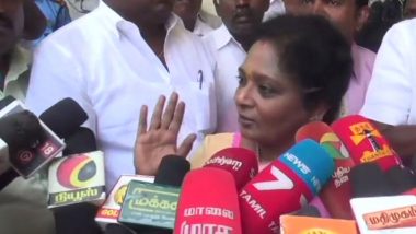 #ReleaseSophia Trends After Passenger Louis Sophia Arrested For Shouting 'Fascist BJP Down Down' Slogan at TN BJP Chief Tamilisai Soundararajan