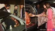 Ganesh Chaturthi 2018: Pics of Shilpa Shetty and Sanjay Dutt&rsquo;s Ganesha Idols Arriving at Their Residence Are Joyous