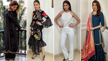 Anushka Sharma’s Style File for Sui Dhaaga Promotions Was a Blend of Modern Silhouettes and Traditional Approach – View Pics