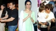 Ganesh Chaturthi 2018: Salman Khan, Shraddha Kapoor, Shah Rukh Khan and Other Bollywood Celebs All Set to Bring Bappa Home