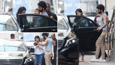 3 Pics of Shahid Kapoor Being a Doting Dad and Husband That Will Win Your Heart
