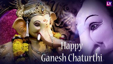 Ganeshotsav 2018 Wishes: Best WhatsApp Messages, GIF Images, Facebook Status & SMS to Send Happy Ganesh Chaturthi Greetings on Lord Ganesha’s Birthday