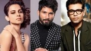 Dear Karan Johar, Shahid Kapoor Agrees With Kangana Ranaut That Bollywood Is in One of the Most Nepotistic Times