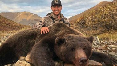 Former Hockey Player Tim Brent Receives Death Threats for Posting Photos of His Bear Hunt