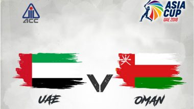 Is UAE vs Oman, Asia Cup 2018 Qualifier Match Live Cricket Score & Streaming Available Online? Get Time in IST, Team Details of 14th Exhibition ODI Match