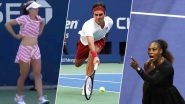 US Open 2018 Top Moments: Alize Cornet&rsquo;s Shirt Change Controversy to Serena Williams&rsquo; Meltdown to Roger Federer&rsquo;s Unforgettable Shot and Much More, See Videos